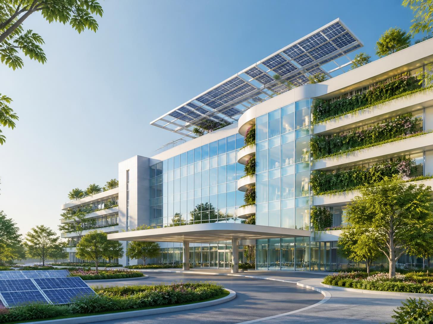 Green Hospital Buildings: Designing for Sustainable Healthcare
